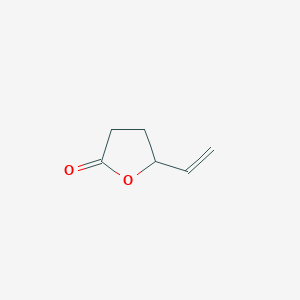 molecular formula C6H8O2 B1610128 5-Ethenyloxolan-2-one CAS No. 21963-38-2