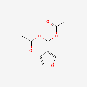 molecular formula C9H10O5 B1610139 3-(Diacetoxymethyl)furan CAS No. 859077-01-3