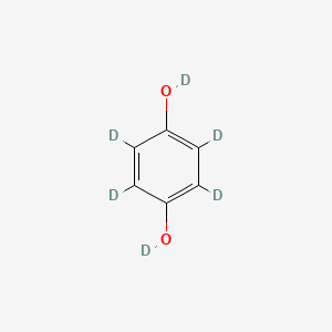 molecular formula C6H6O2 B1610167 Hydroquinone-d6 CAS No. 71589-26-9