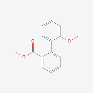 molecular formula C15H14O3 B1610180 Methyl 2-(2-methoxyphenyl)benzoate CAS No. 63506-58-1