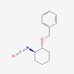 molecular formula C14H17NO2 B1610188 (1R,2R)-(-)-2-Benzyloxycyclohexyl isocyanate CAS No. 745784-13-8
