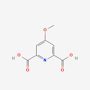 molecular formula C8H7NO5 B1610197 4-methoxypyridine-2,6-dicarboxylic Acid CAS No. 52062-26-7
