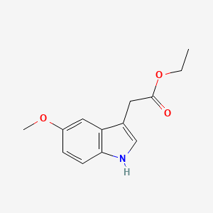 molecular formula C13H15NO3 B1610199 Ethyl 5-Methoxyindole-3-acetate CAS No. 57000-49-4