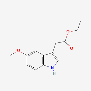 molecular formula C13H15NO3 B1610199 5-Methoxy-1H-indole-3-acetic acid ethyl ester CAS No. 57000-49-4