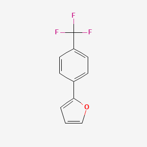molecular formula C11H7F3O B1610202 2-(4-Trifluoromethylphenyl)furan CAS No. 214463-10-2