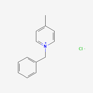molecular formula C13H14ClN B1610211 1-Benzyl-4-methyl-pyridinium chloride CAS No. 23662-66-0