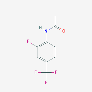 Acetamide, N-[2-fluoro-4-(trifluoromethyl)phenyl]-