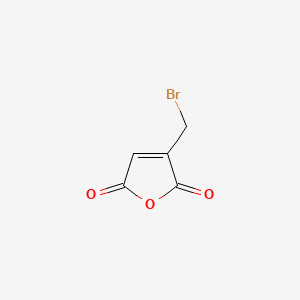 molecular formula C5H3BrO3 B1610223 3-(bromomethyl)furan-2,5-dione CAS No. 26735-82-0