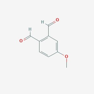 molecular formula C9H8O3 B1610234 4-Methoxyphthalaldehyde CAS No. 6500-51-2
