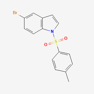 molecular formula C15H12BrNO2S B1610248 5-Bromo-1-[(4-methylphenyl)sulfonyl]-1H-indole CAS No. 96546-77-9