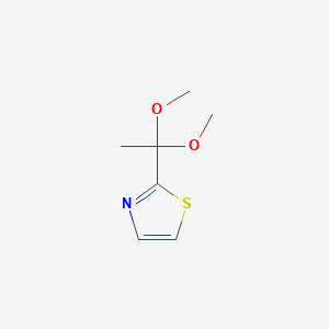 2-(1,1-Dimethoxyethyl)thiazole