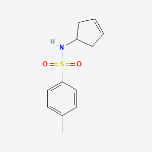 N-(Cyclopent-3-en-1-yl)-4-methylbenzene-1-sulfonamide