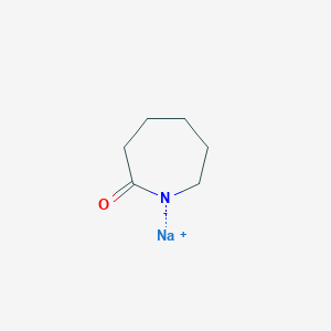 molecular formula C6H11NNaO B1610298 Hexahydro-2H-azepin-2-one, sodium salt CAS No. 2123-24-2