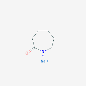 2H-Azepin-2-one, hexahydro-, sodium salt