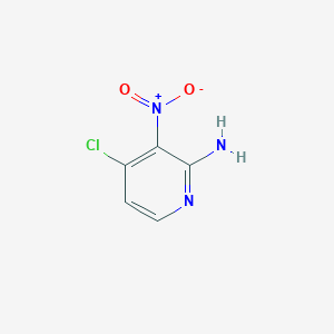 molecular formula C5H4ClN3O2 B016103 2-Amino-4-chloro-3-nitropyridine CAS No. 6980-08-1