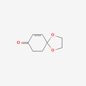 molecular formula C8H10O3 B1610300 1,4-Dioxaspiro[4.5]dec-6-EN-8-one CAS No. 4683-24-3
