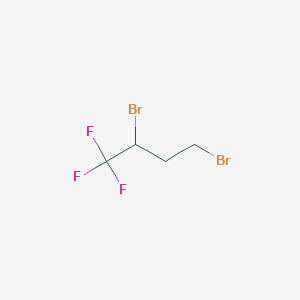 molecular formula C4H5Br2F3 B1610308 2,4-Dibromo-1,1,1-trifluorobutane CAS No. 565-52-6