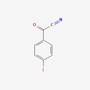 molecular formula C8H4INO B1610314 4-Iodobenzoyl cyanide CAS No. 198978-33-5