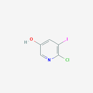 molecular formula C5H3ClINO B1610315 6-Chloro-5-iodopyridin-3-ol CAS No. 444902-34-5