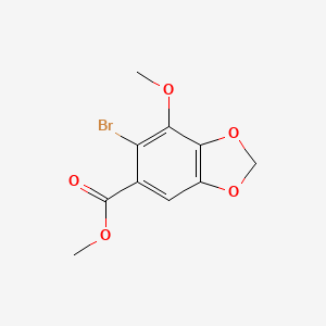 Methyl 6-bromo-7-methoxy-1,3-benzodioxole-5-carboxylate