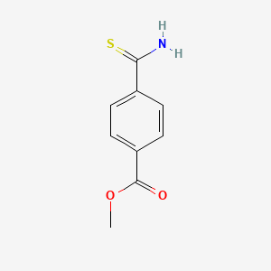 molecular formula C9H9NO2S B1610325 4-氨基羰基苯甲酸甲酯 CAS No. 80393-38-0