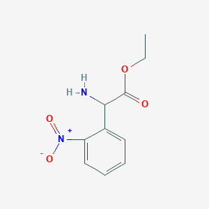 Ethyl 2-amino-2-(2-nitrophenyl)acetate