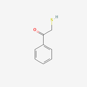 molecular formula C8H8OS B1610362 2-Mercapto-1-phenylethanone CAS No. 2462-02-4