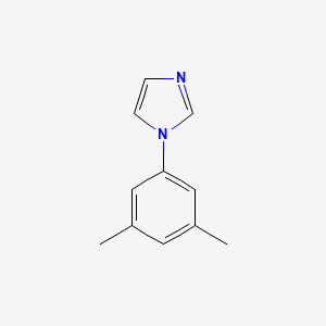 molecular formula C11H12N2 B1610365 1-(3,5-Dimethylphenyl)-1H-imidazole CAS No. 223762-69-4