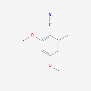 molecular formula C10H11NO2 B1610371 2,4-Dimethoxy-6-methylbenzonitrile CAS No. 319921-60-3