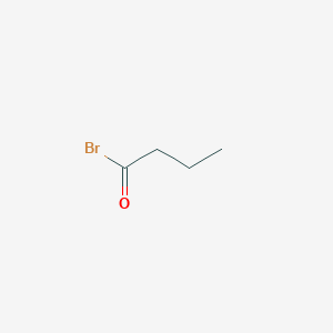 molecular formula C4H7BrO B1610391 Butanoyl Bromide CAS No. 5856-82-6