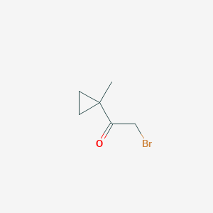2-Bromo-1-(1-methylcyclopropyl)ethan-1-one