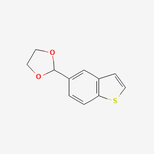 2-(Benzo[b]thiophen-5-yl)-1,3-dioxolane