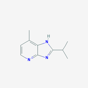 molecular formula C10H13N3 B161043 2-isopropyl-7-methyl-1H-imidazo[4,5-b]pyridine CAS No. 133240-16-1
