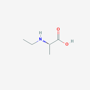 molecular formula C5H11NO2 B1610433 N-ethylalanine CAS No. 64991-30-6