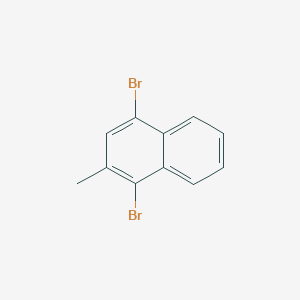 molecular formula C11H8Br2 B1610457 1,4-Dibromo-2-methylnaphthalene CAS No. 62415-75-2