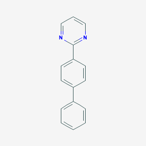 molecular formula C16H12N2 B161046 2-(4-Biphenylyl)pyrimidine CAS No. 138173-04-3