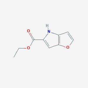 B1610461 ethyl 4H-furo[3,2-b]pyrrole-5-carboxylate CAS No. 35405-94-8