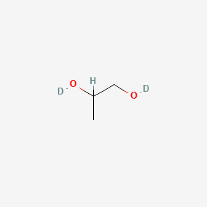 molecular formula C3H8O2 B1610469 1,2-Propanediol-(OD)2 CAS No. 58161-11-8