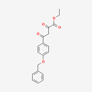 Ethyl 4-(4-benzyloxyphenyl)-2,4-dioxobutanoate