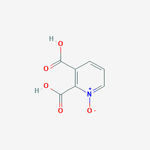 molecular formula C7H5NO5 B1610476 Pyridine-2,3-dicarboxylic acid N-oxide CAS No. 38557-80-1