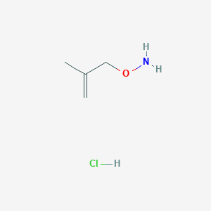 molecular formula C4H10ClNO B1610486 O-(2-Methyl-allyl)-hydroxylamine hydrochloride CAS No. 54149-64-3