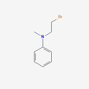 molecular formula C9H12BrN B1610488 N-(2-Bromoethyl)-N-methylaniline CAS No. 51905-47-6