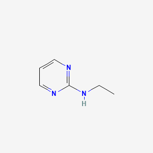 molecular formula C6H9N3 B1610491 N-ethylpyrimidin-2-amine CAS No. 66131-70-2