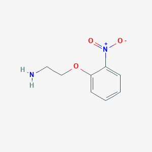 molecular formula C8H10N2O3 B1610507 2-(2-nitrophenoxy)Ethanamine CAS No. 74443-42-8