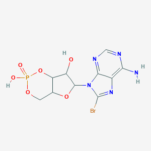 molecular formula C10H11BrN5O6P B161051 8-bromo-cAMP CAS No. 23583-48-4