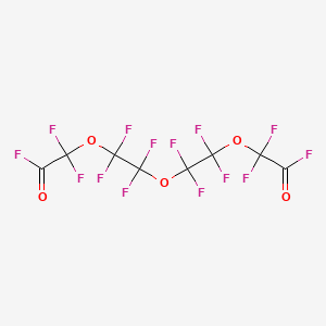 molecular formula C8F14O5 B1610511 PERFLUOROPOLYETHER DIACYL FLUORIDE (N=2) 98 CAS No. 24689-56-3