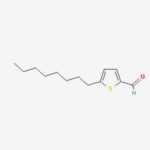 molecular formula C13H20OS B1610513 5-Octylthiophene-2-carbaldehyde CAS No. 73792-02-6