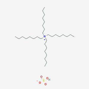 molecular formula C32H69NO4S B1610515 Tetraoctylammonium hydrogen sulfate CAS No. 51876-16-5