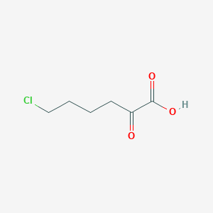 molecular formula C6H9ClO3 B1610529 6-CHLORO-2-OXOHEXANOIC ACID CAS No. 62123-65-3