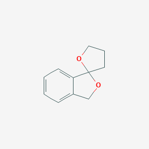 molecular formula C11H12O2 B161055 spiro[1H-2-benzofuran-3,2'-oxolane] CAS No. 139697-84-0
